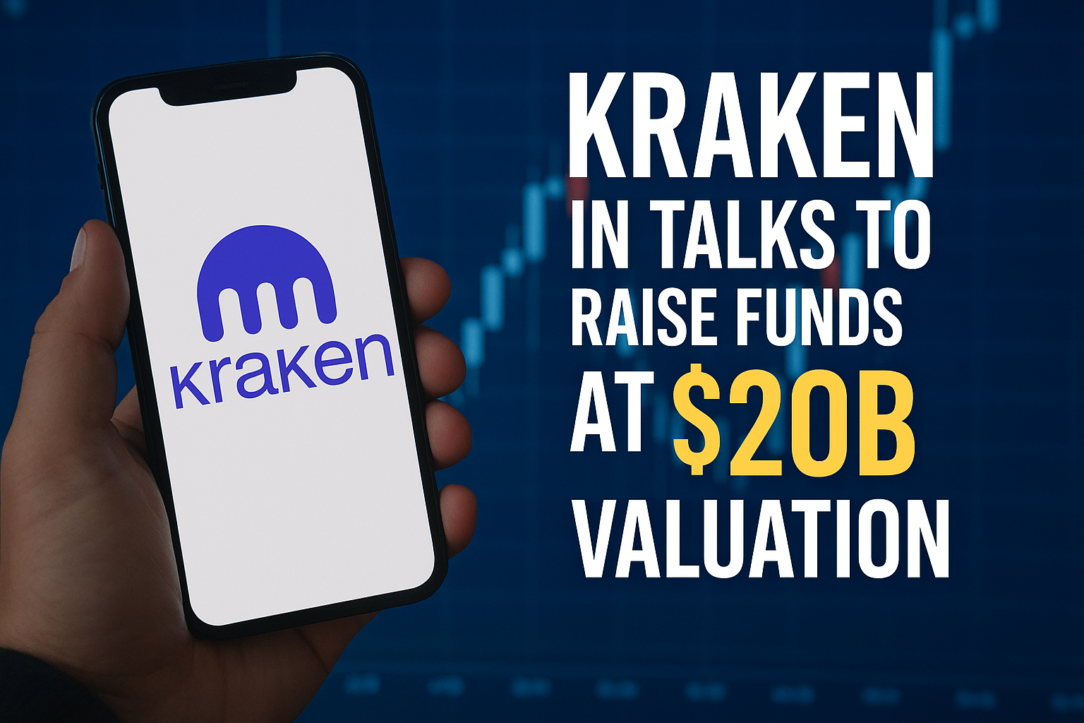 Kraken in Talks to Raise Funds at $20B Valuation