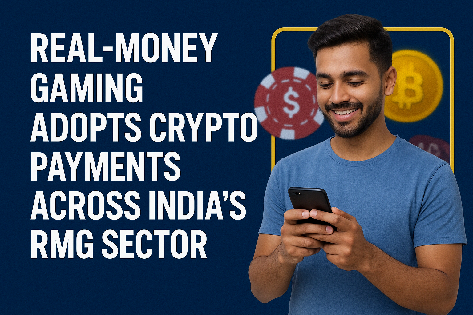 Real-Money Gaming Adopts Crypto Payments Across India’s RMG Sector