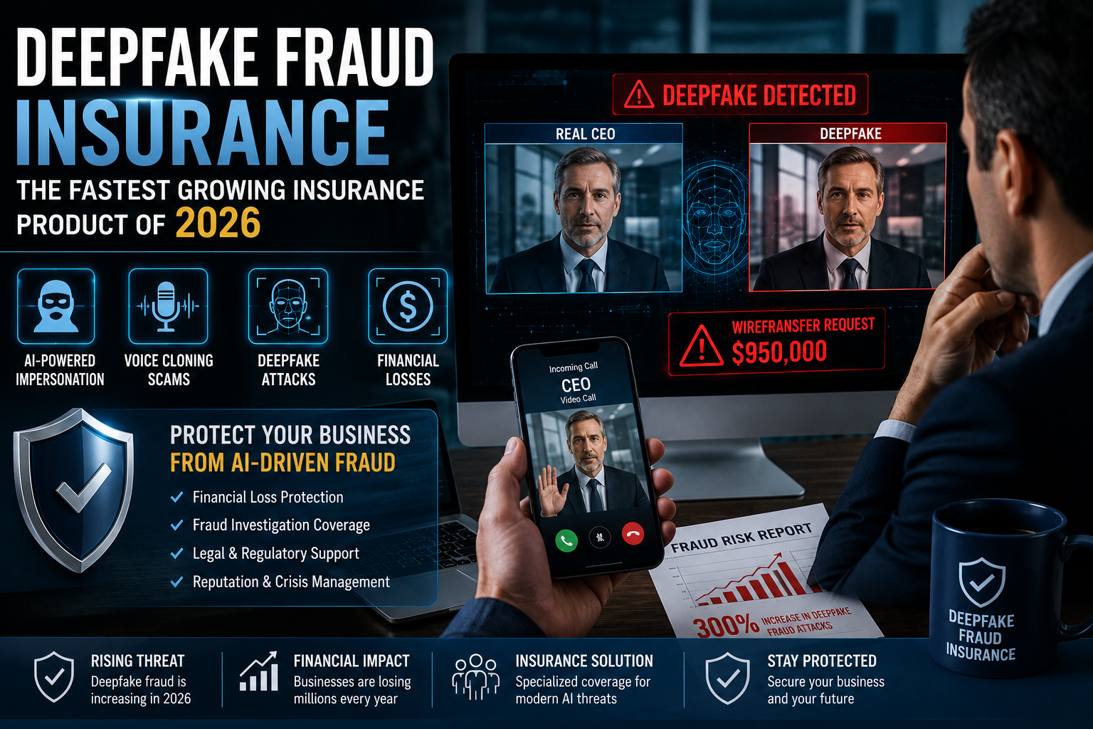 Deepfake Fraud Insurance: The Fastest Growing Insurance Product of 2026