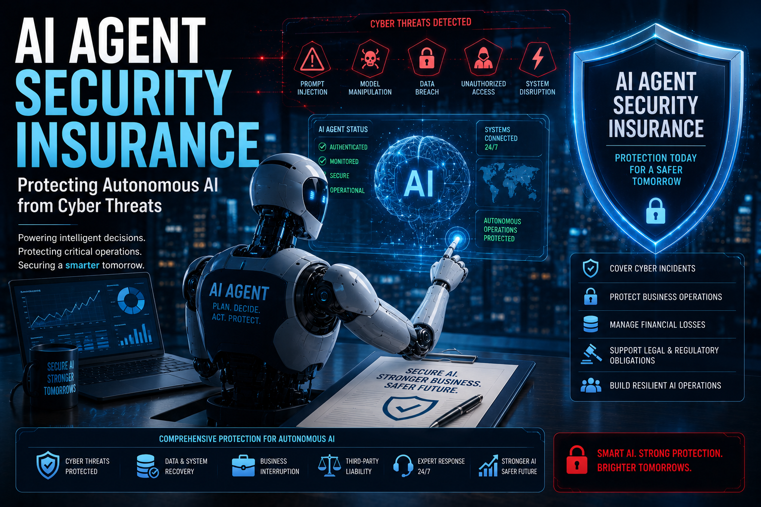 AI Agent Security Insurance: Protecting Autonomous AI from Cyber Threats